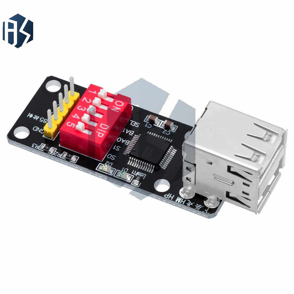 CH9350 HID UART Converter Module USB Keyboard Mouse Barcode Scanner Zpaxo
