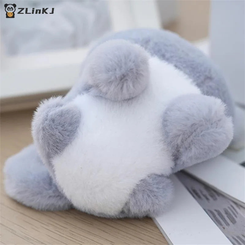 ▶1PCS 12cm Cartoon Little Cat Plush Toy Keychain Cute VIP Guests Cat Pendant Backapck Hangings Decoration Gifts Zpaxo