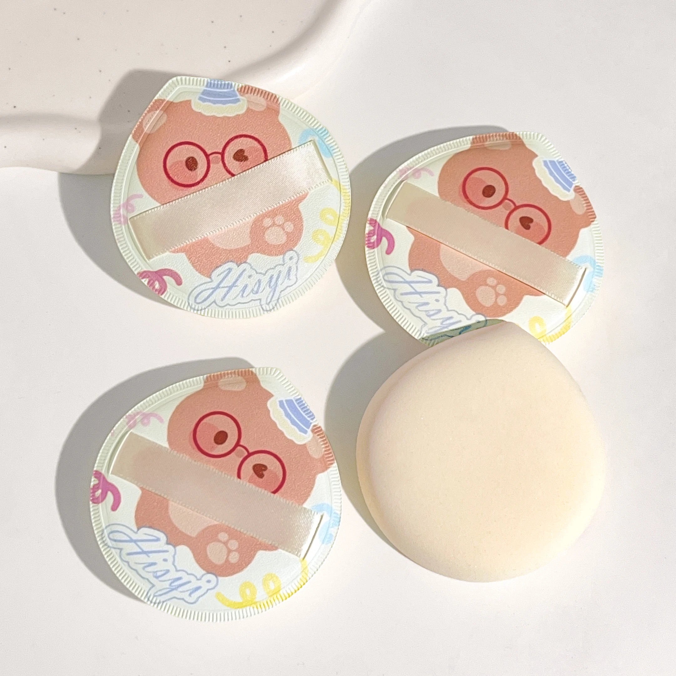 Dry Wet Dual-purpose Makeup Cream Puff Sponge Cute Korean-style Zpaxo