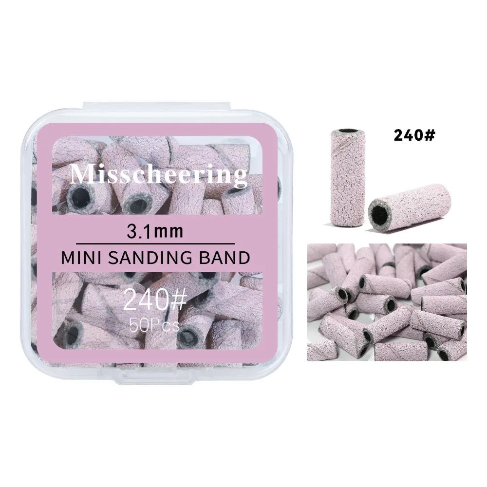 120 180 240 Grit Nail Machine Buffing Ring Remove Dead Skin Calluses Zpaxo C