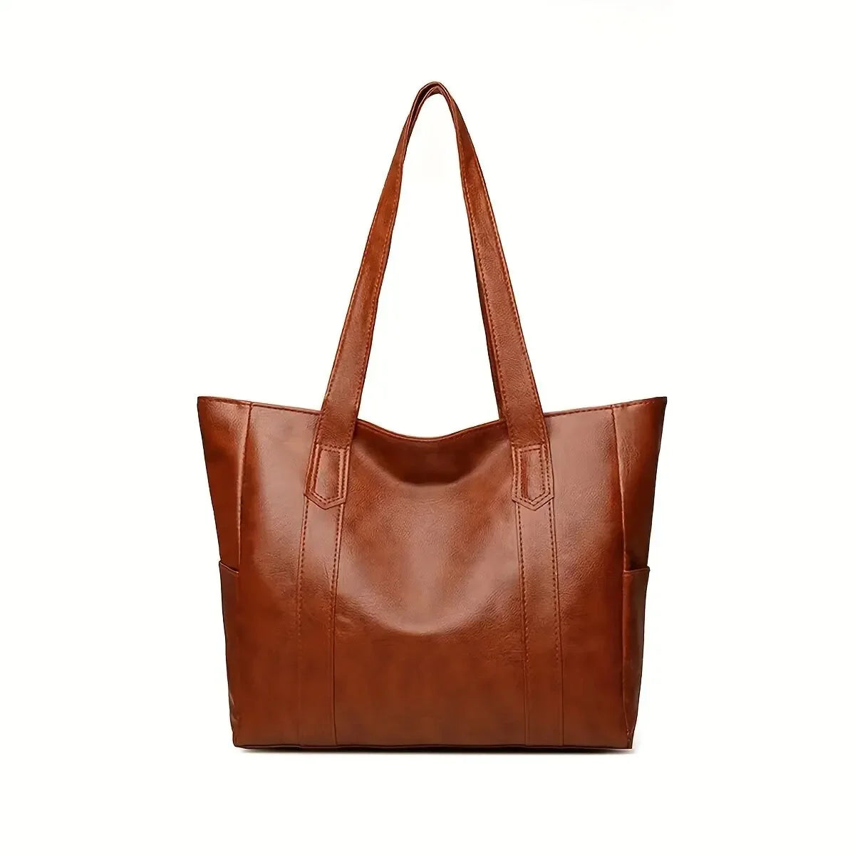 2025 Capacity Vintage Large Tote Bag Retro Vegan Shoulder Casual