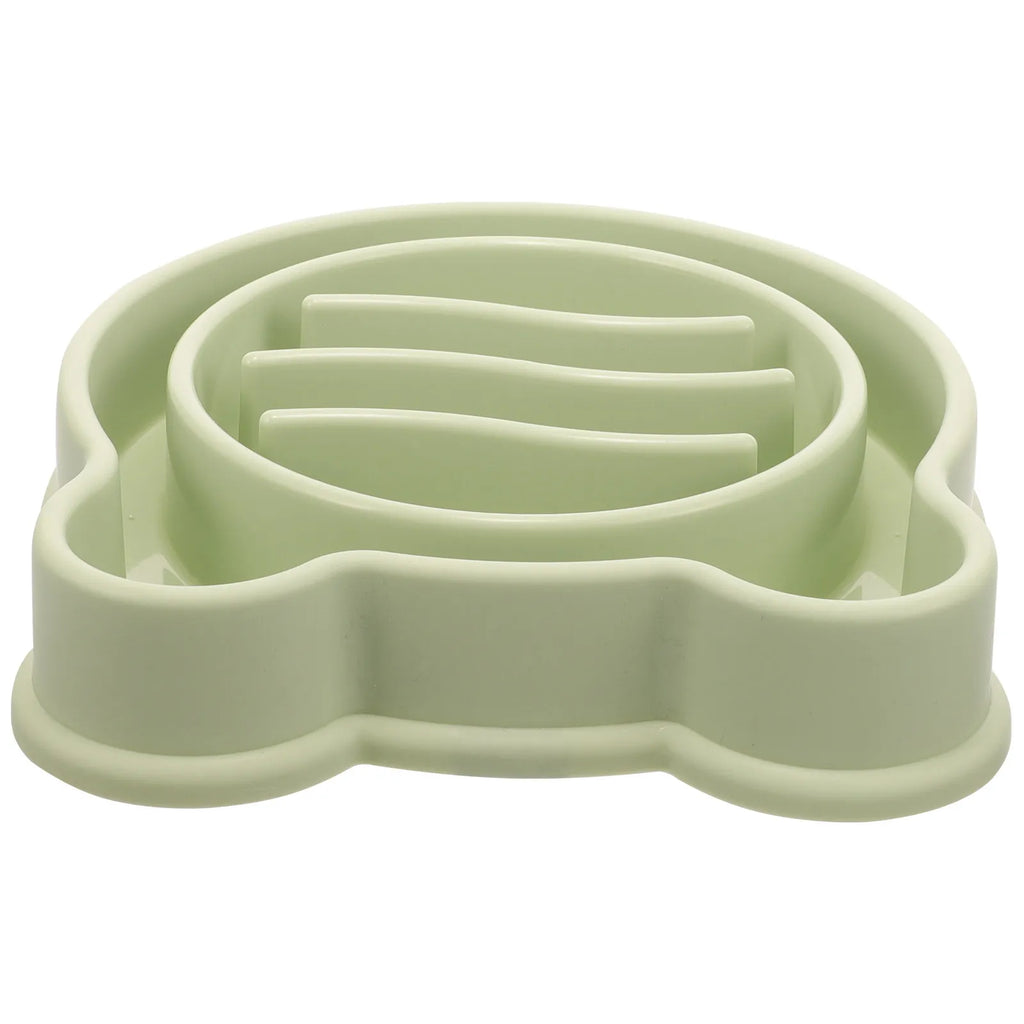 Dog Slow Feeder Bowl Pet Eating Reusable PP Material Sturdy Design
