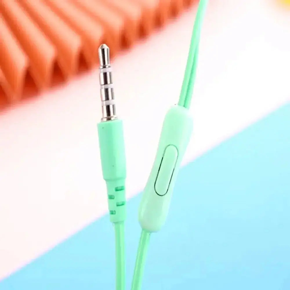 1PC 3.5mm Stereo In-Ear Earphone With Microphone Heavy Bass Wired Headset Earphones with Mic Universal for Xiaomi/Huawei/Samsung Zpaxo