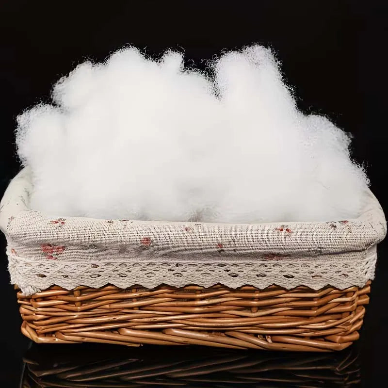 Soft Polyester Fiber Fill – Pillow & Cushion Stuffing Material Craft Fiber Fill Zpaxo