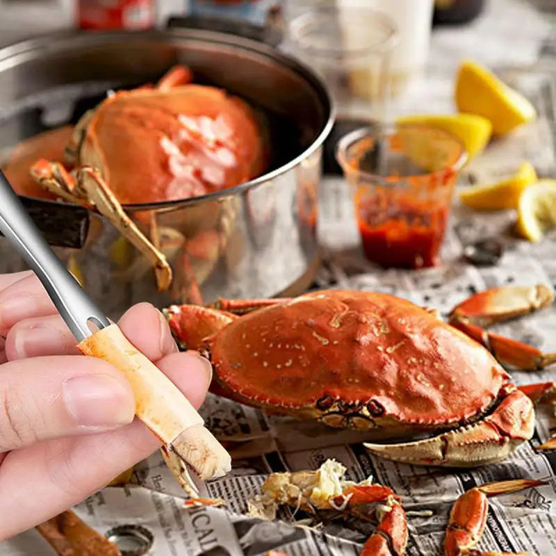 Stainless Steel Small Crab Forks Eating Tool Seafood Tools Sea Food