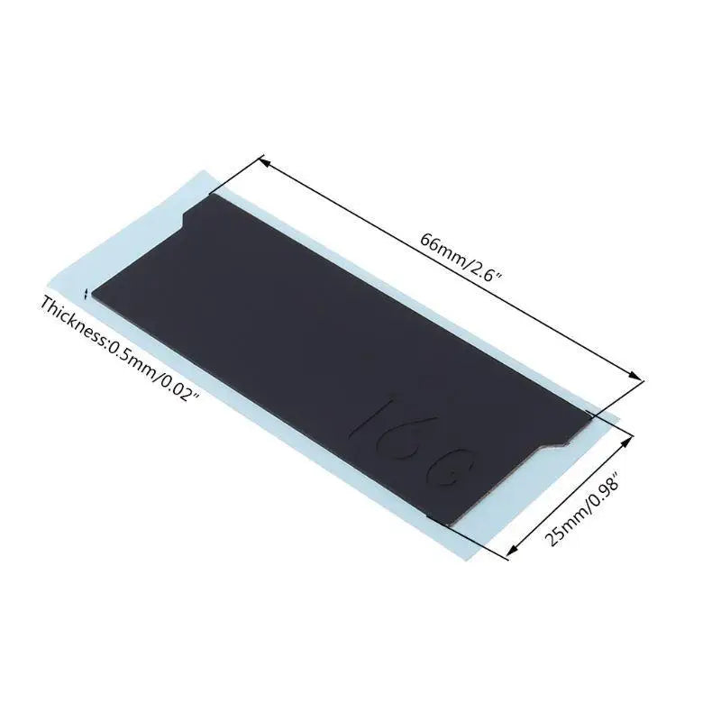 Pure Copper Coating Laptop Memory Heatsink Cooling Vest Ram- Radiator Zpaxo