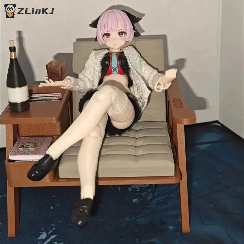 3d Printed Lounge Furniture 1 12 Scale Miniature Reading Chair Model Zpaxo