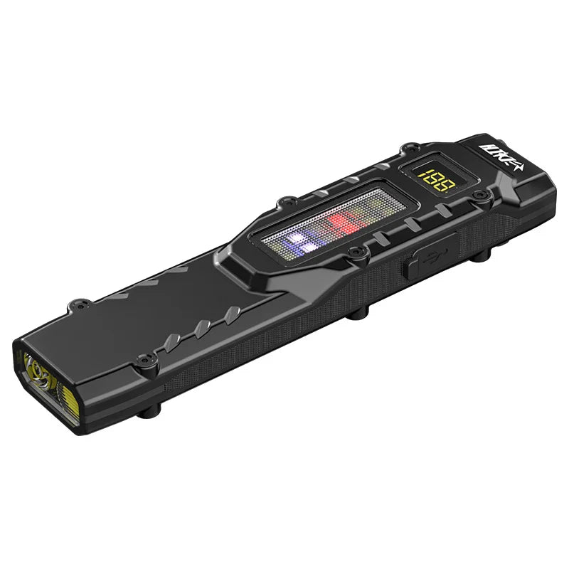 SHINEKNOT Tactical EDC Flashlight 1300LM Magnetic Side Light
