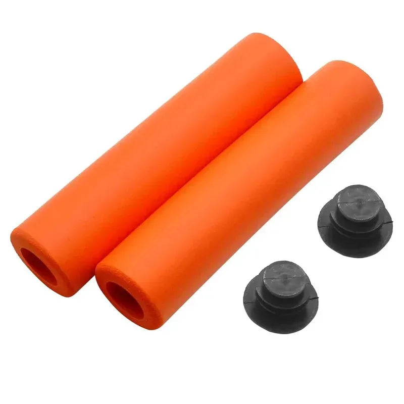 Silicone MTB Bike Handlebar Grips – Anti-Slip & Shock-Absorbing