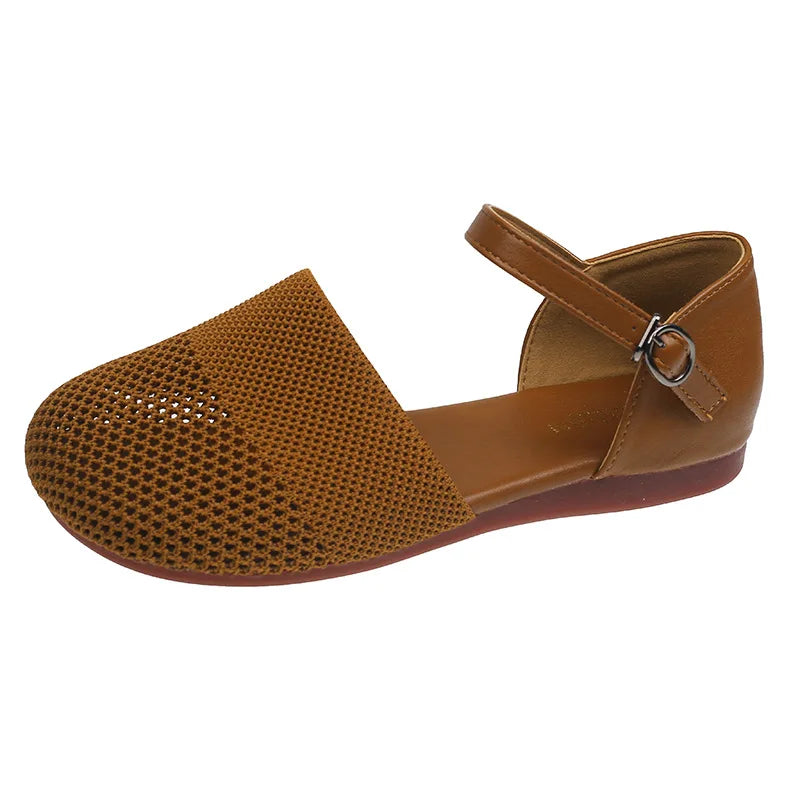 Sandals 2026 Spring Summer Handwoven Versatile Women's Retro Literary