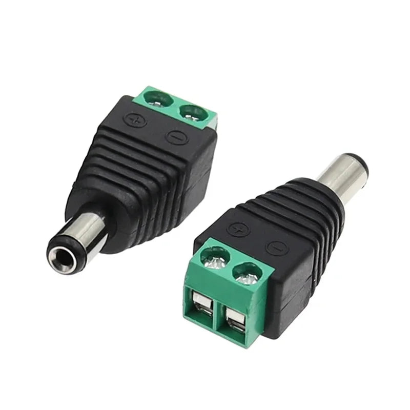 DC Power Male Female Plug Jack Adapter Connector Welding Monitoring Zpaxo