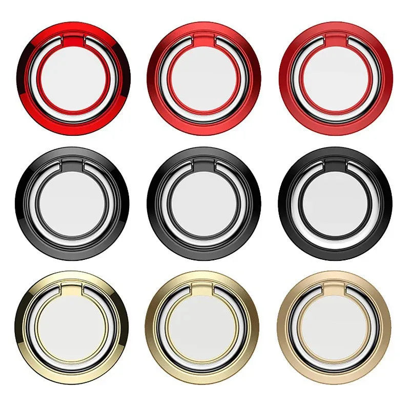 360° Rotating Finger Ring Phone Holder & Magnetic Car Mount Stand