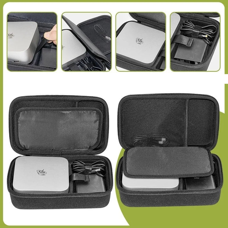 Portable Hard Mini Computer Protective Travel Carry Case Storage Bag Zpaxo