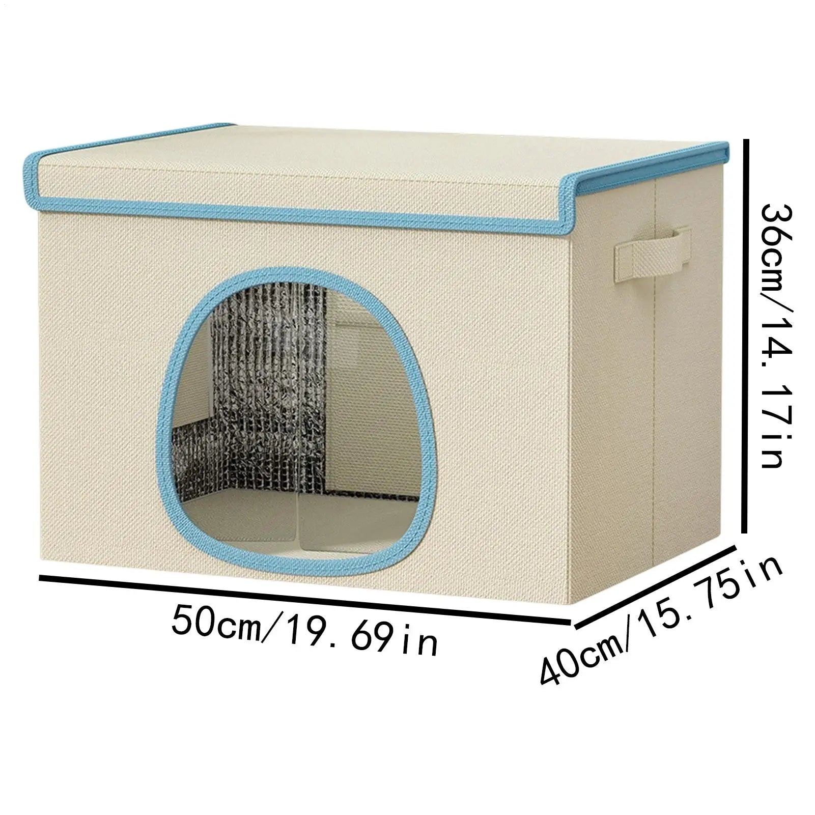 Cooling Cat House For Summer Puppy Shelter With 6 Ice Packs Cold Dog Shelter For Pet Parents Trainers Animal Lovers Apartment Zpaxo