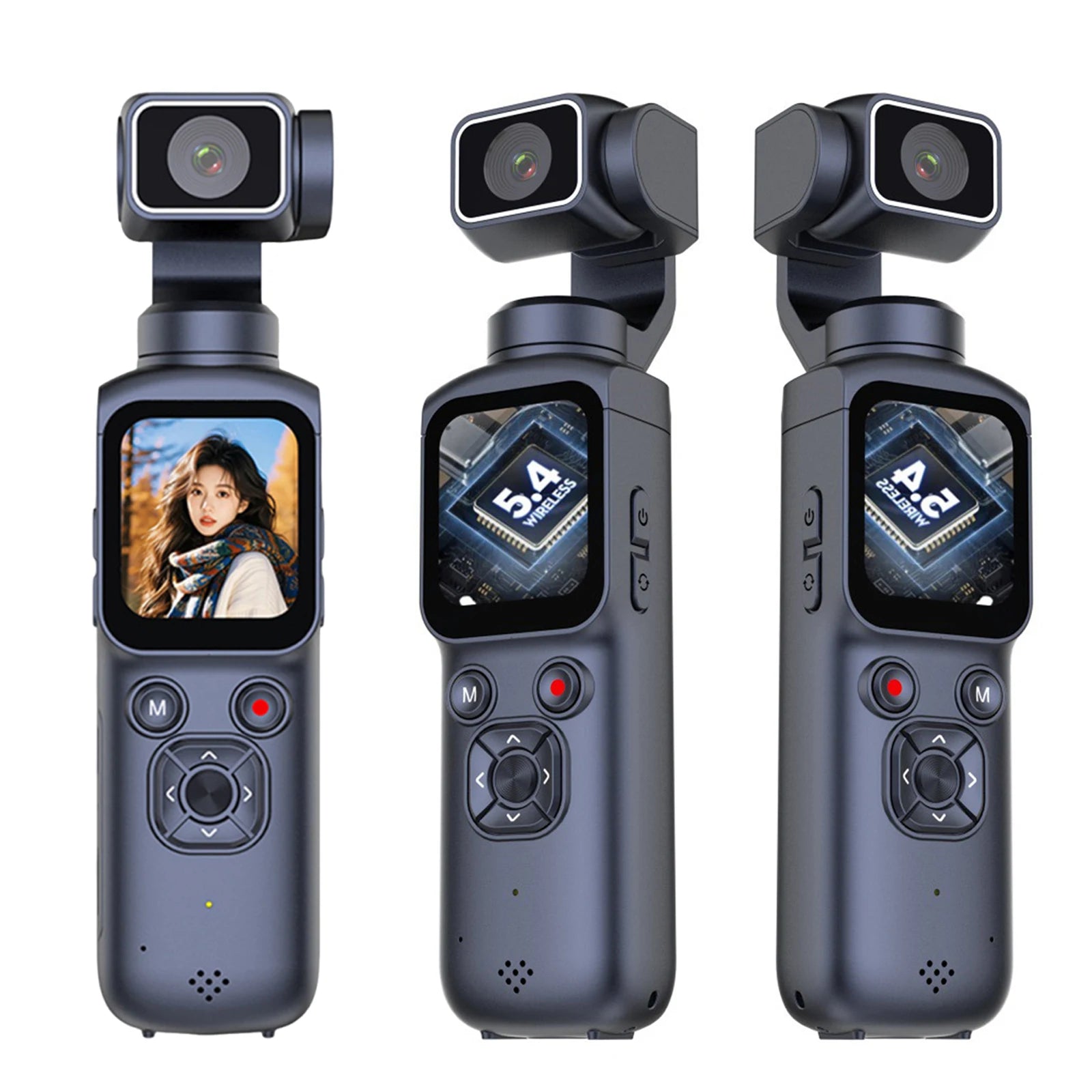 Wifi 4K Vlogging Camera 1 72-inch Touchscreen Mini DV Video Recorder
