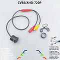 Car Front Rear View Reverse Camera Parking AHD 720P CVBS 170 Degree