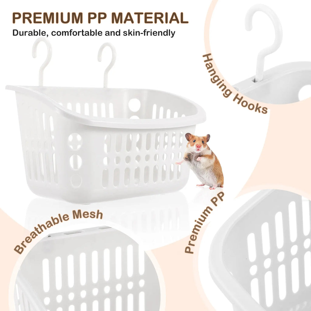 Hamster Hanging Beds Plastic Nest Small Pet Sleeping Basket