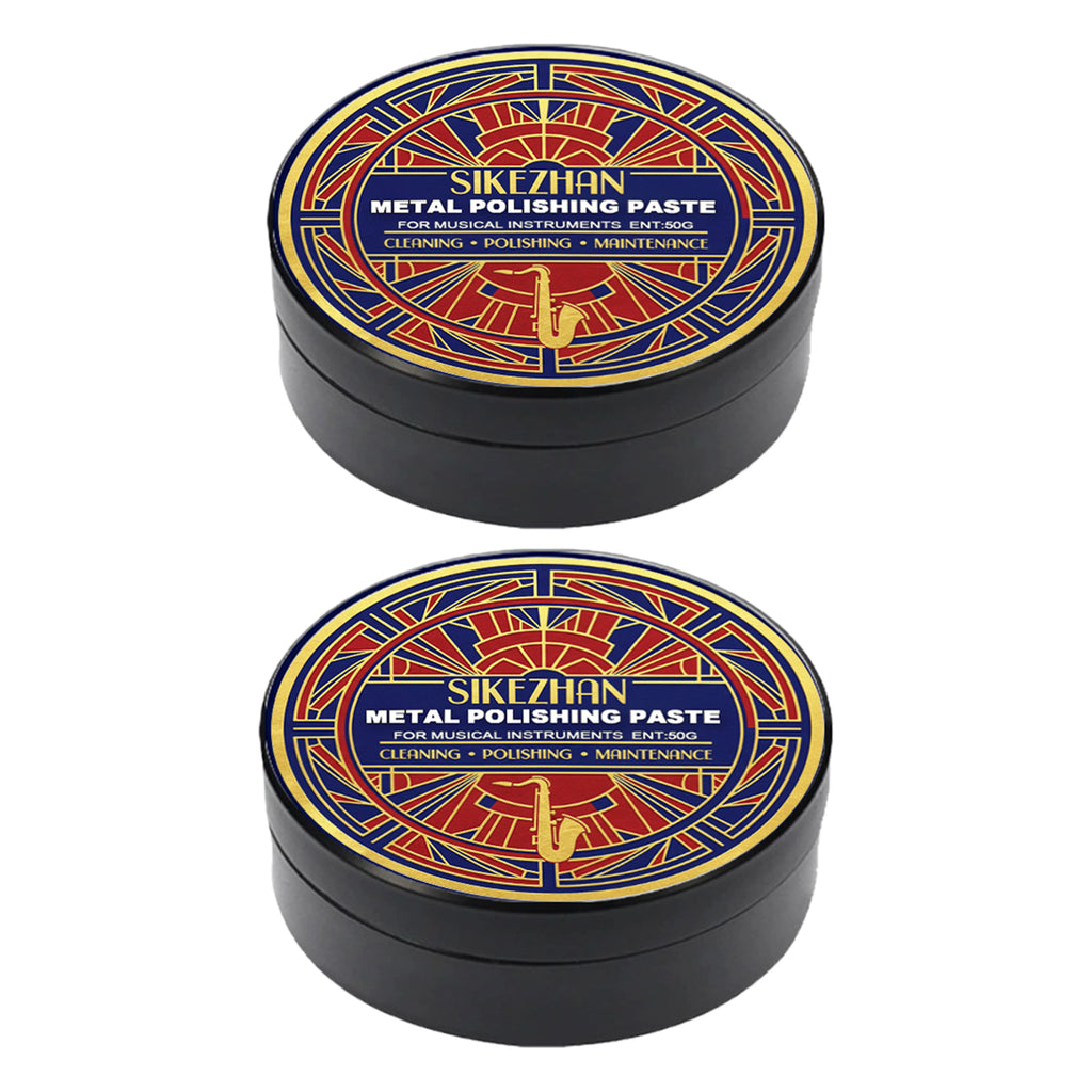 50g Metal Polishing Paste – Brass, Steel & Instrument Polish Metal Polishing Paste Zpaxo 100g