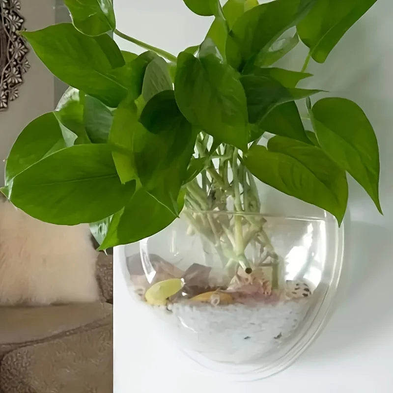 Versatile Hydroponic Planter No-drill Indoor Outdoor Wall Mount