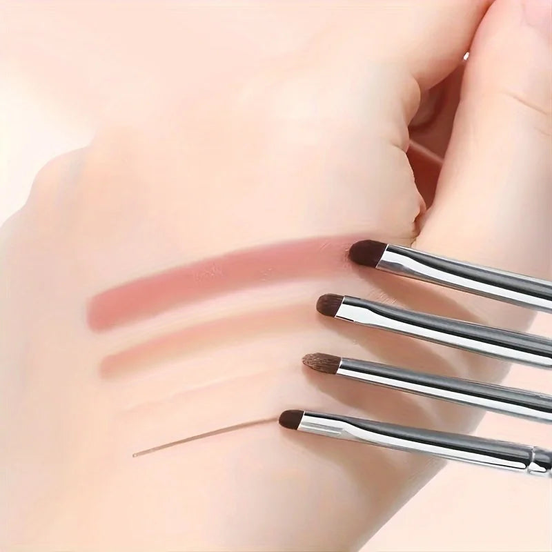 Including 4 Eyeshadow Brushes-ultra-soft Eyeliner Brush Detailed Zpaxo