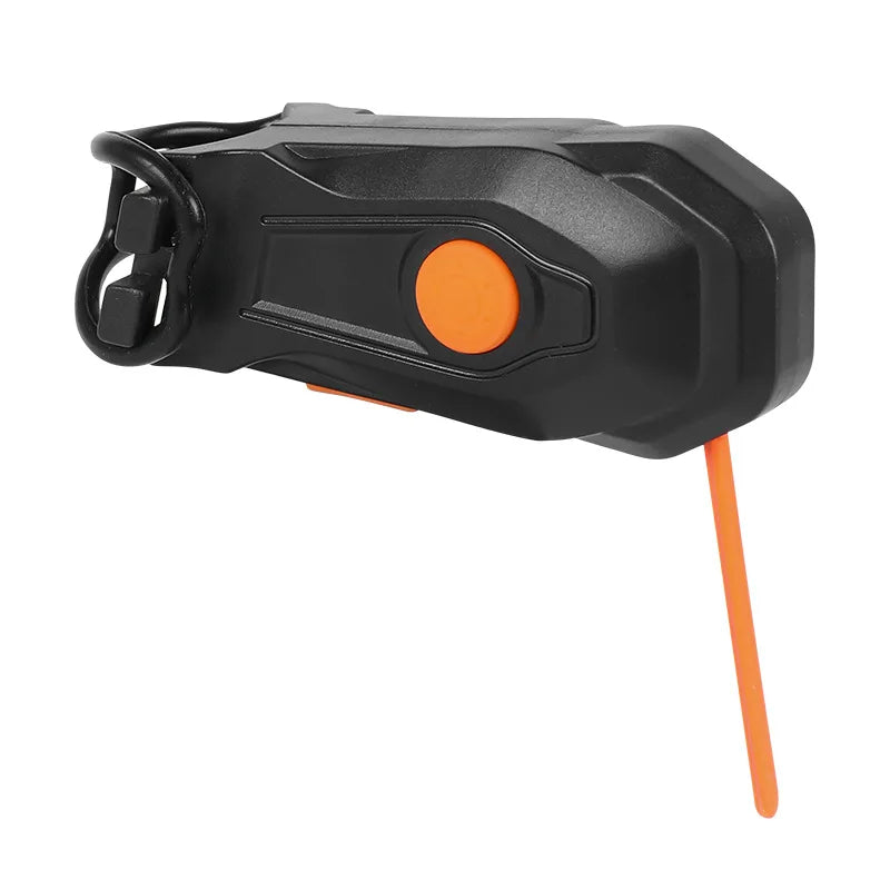 New Bicycle Flow Tail Light Night Riding Safety Indicator Light Mountain Bike Road Bike Creative High Brightness Warning Light Zpaxo