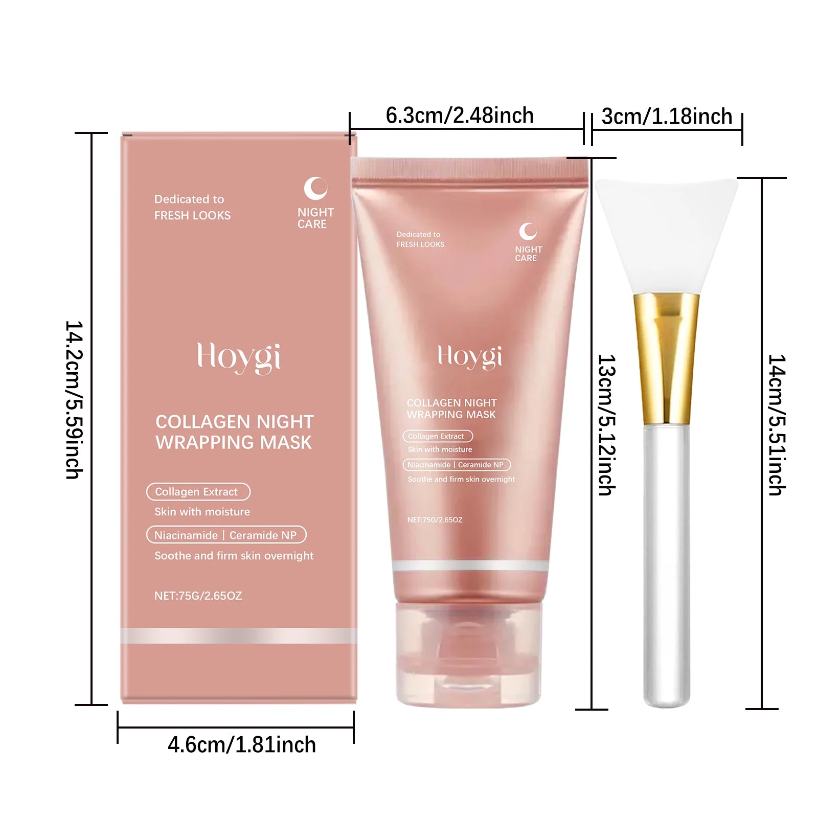 Hoygi Collagen Peel-Off Face Mask – Firming & Hydrating Peel-Off Face Mask Zpaxo