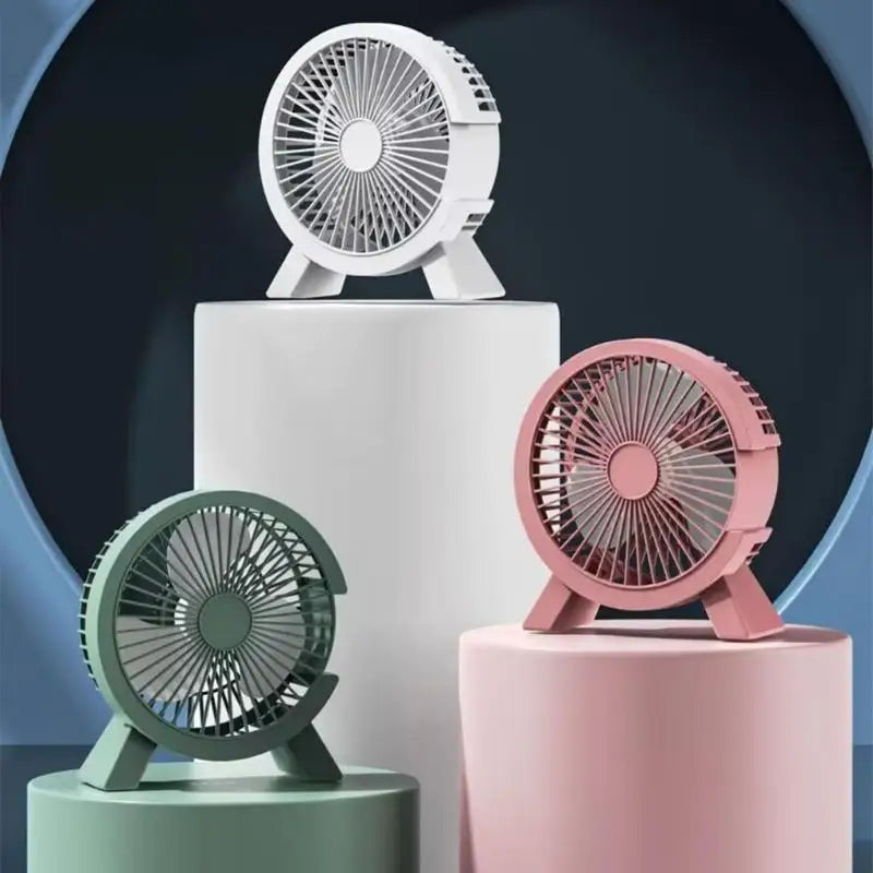 652F Portable Fan USB Desktop Fan Personals Small Table Fan 4Blades Table Fan Zpaxo