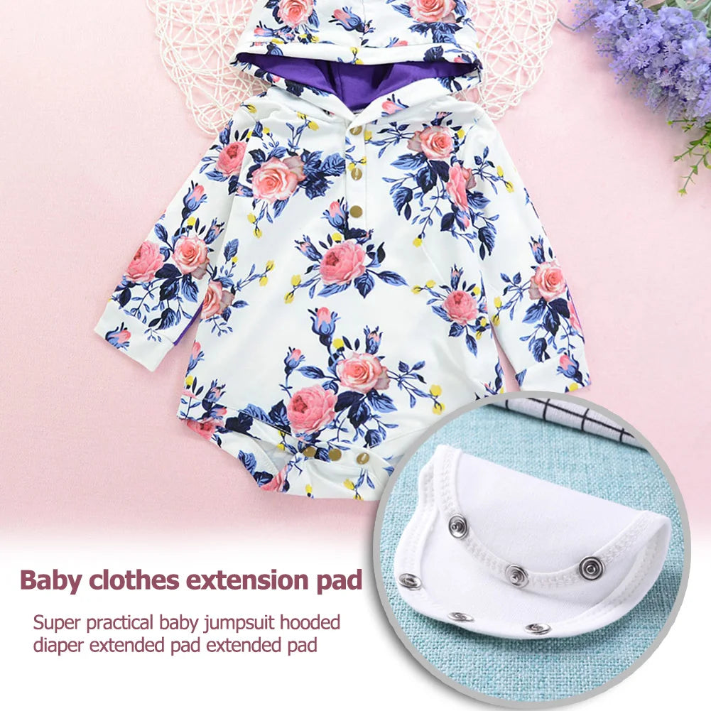 1-5PCS Baby Romper Partner Lengthen Pads Super Utility Bodysuit Diaper Jumpsuit Lengthen Extend Film Baby Infant Romper Partner Zpaxo