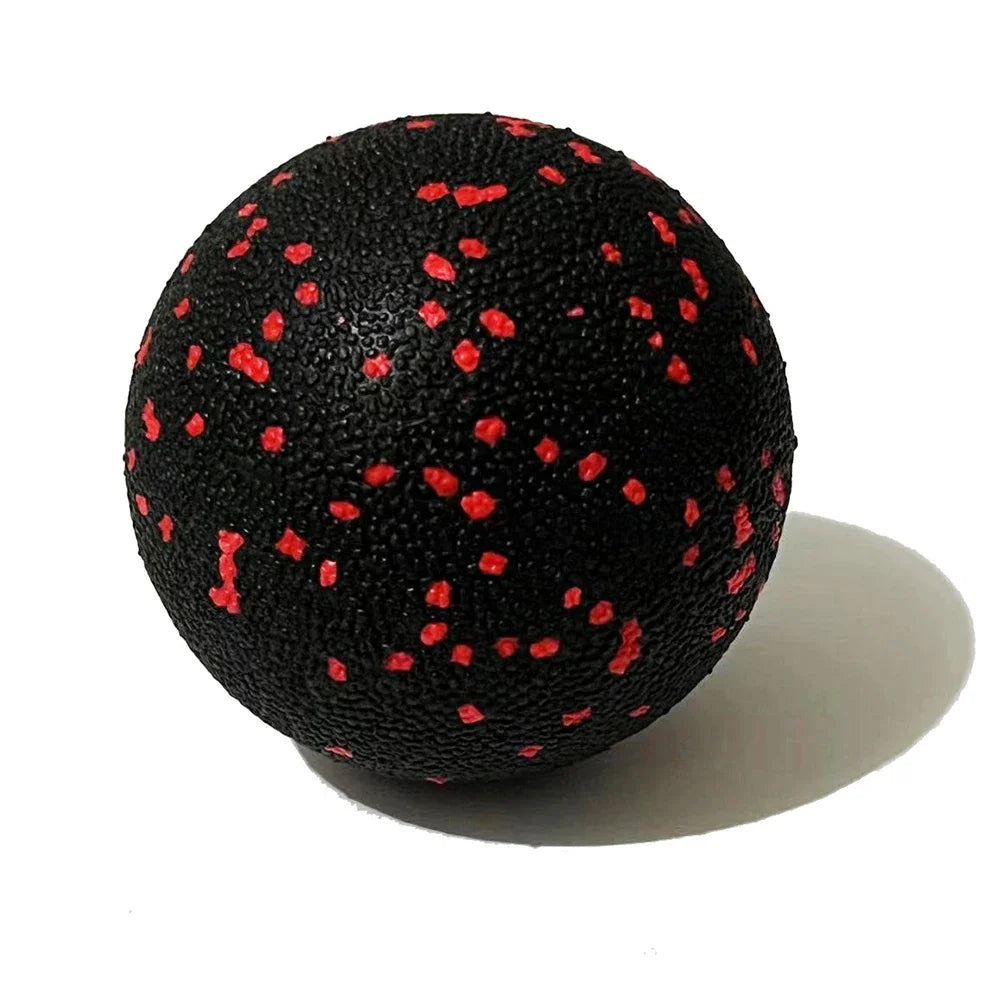 EPP 8cm Peanut Balls Body Massage Fascia Ball High Density Muscle Relaxation Lacrosse Fitness Yoga Myofascia Ball Relieve Pain Zpaxo Red 1