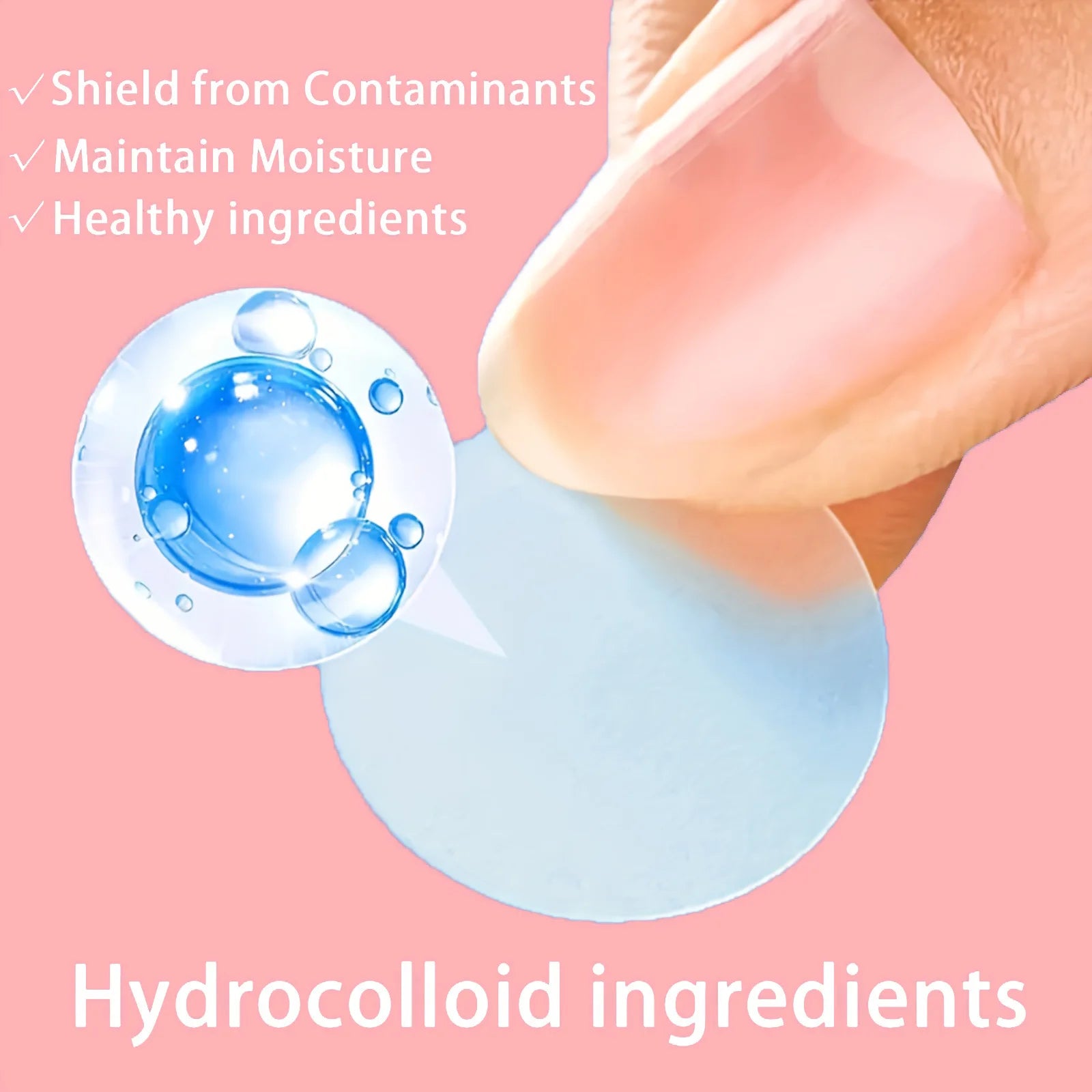 200 400 Invisible Clear Pimple Patch Deep-cleansing Hydrocolloid Acne