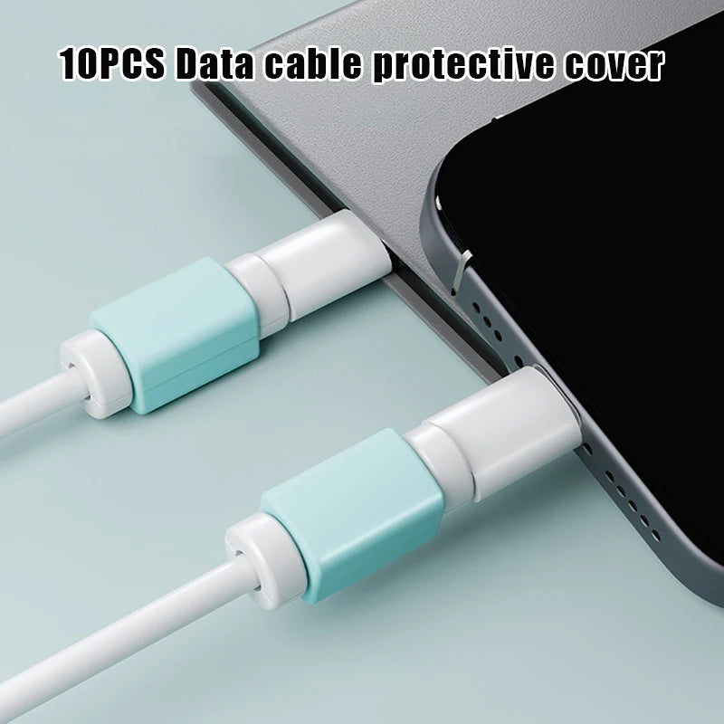 10-Pack Universal Cable Protector – Anti-Break Cord Saver Cable Protector Zpaxo A1