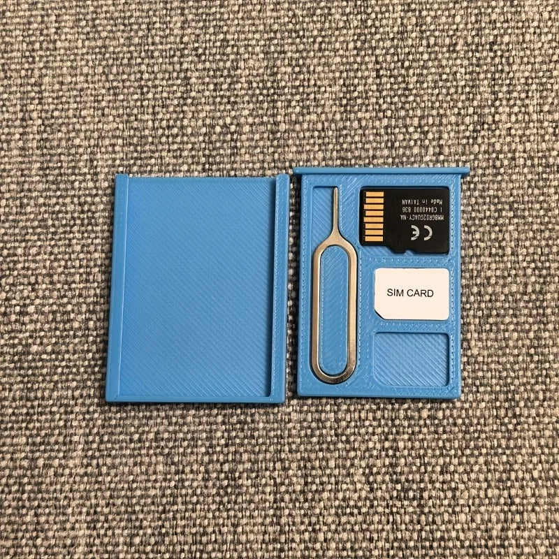 Designed Be Secure Portable Mini SIM Card Storage Box Shockproof