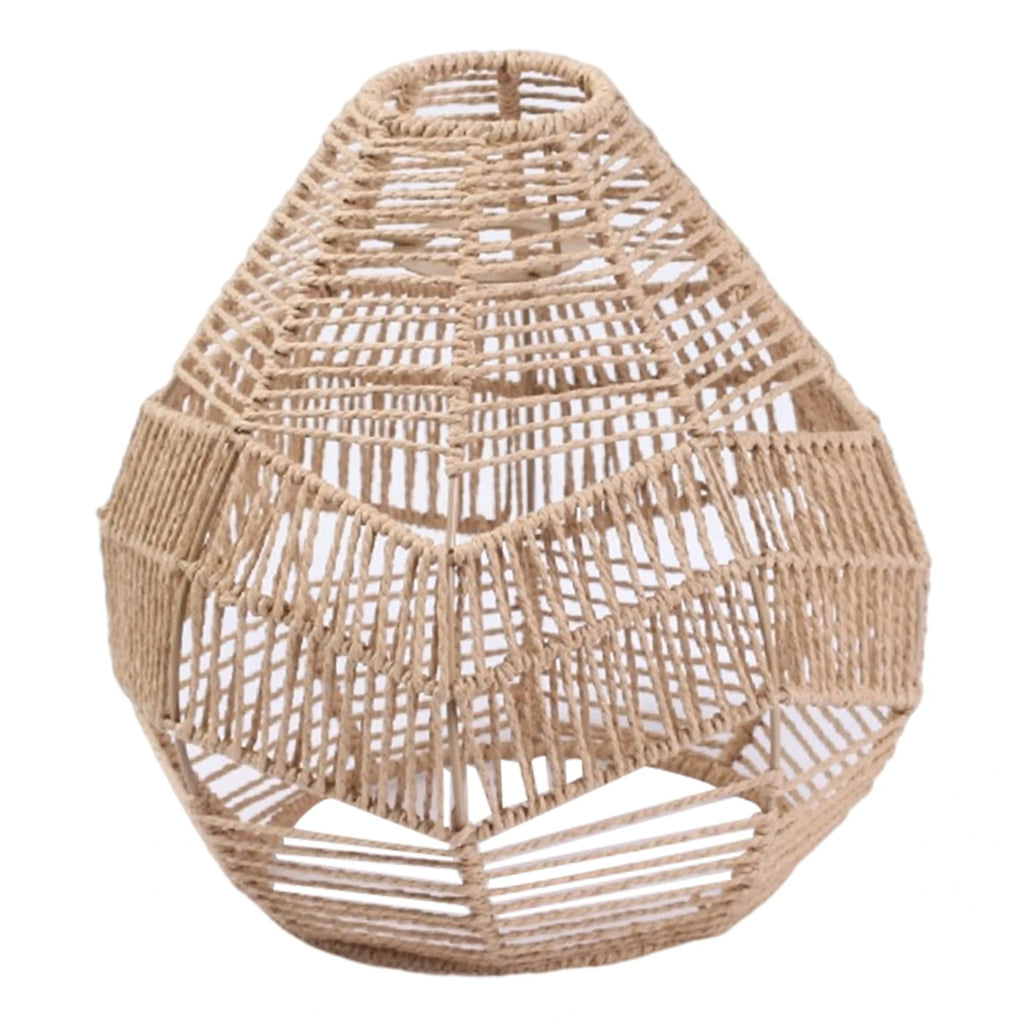 Handwoven Lamp Shade Hanging Light Fixture Cover Lamp Shade Light Fixture Shade Ceiling Light Fixture Kitchen Island Zpaxo