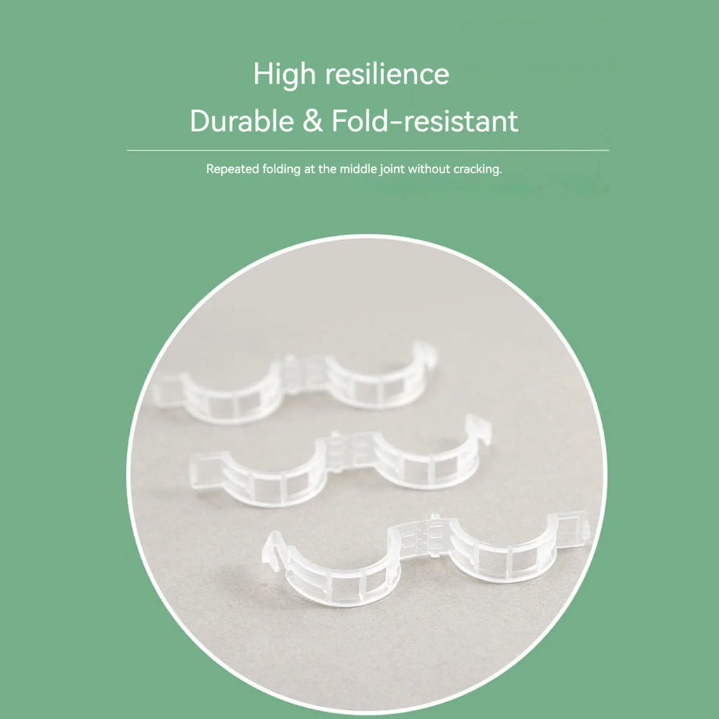 Secured Plastic Tomato Clips for Securing Garden Clips Reusable Easy To Use for Climbing Plants Grape Vine Vegetables Stems Zpaxo