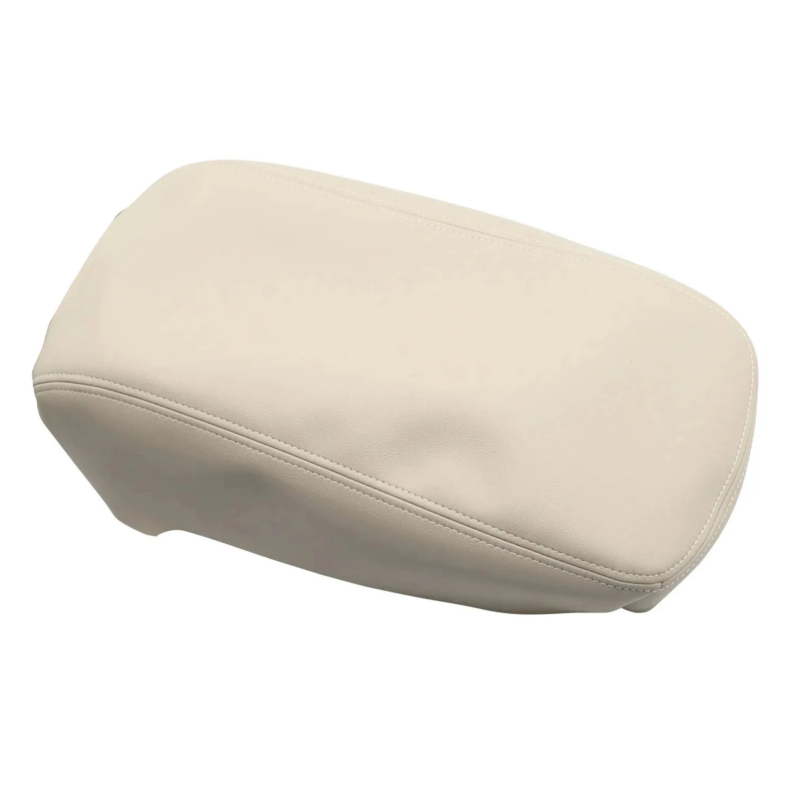 Car Center Console Lid Armrest Microfiber Leather Cover Trim