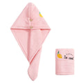 Hair Quickly Dry Towel Women Swimming Care Wrap Adult Bathroom Zpaxo pinkA