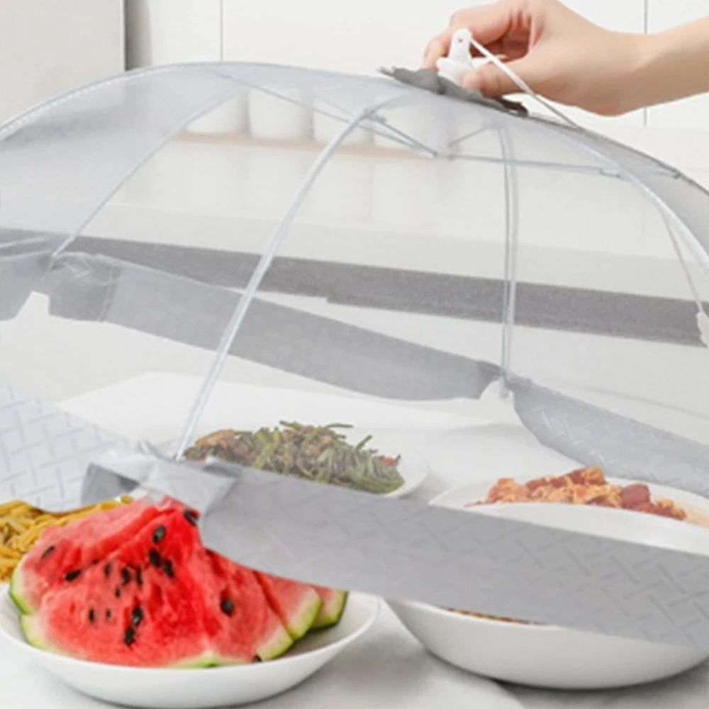 Foldable Food Cover Tent Reusable Collapsible Dining Table Mesh Cover Food Net Home BBQ Outdoors Picnic Accessories Zpaxo