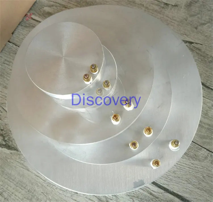 Cast Aluminum Heating Round Plate Heating Plate Disc Aluminum Heating Plate Round Block Plate Casting Copper Heating Plate Heati Zpaxo