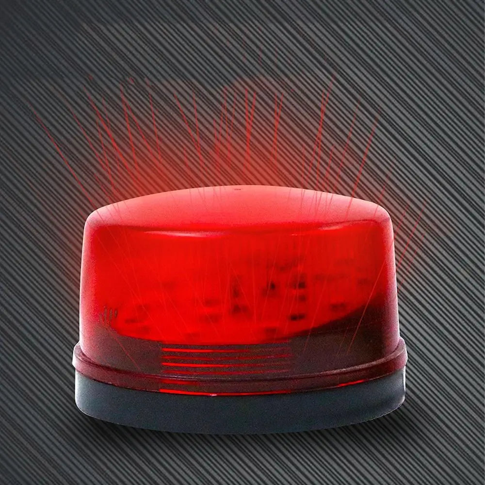 Lighting Parts 12V LED Strobe Light Safety Red Emergency Flashing Zpaxo
