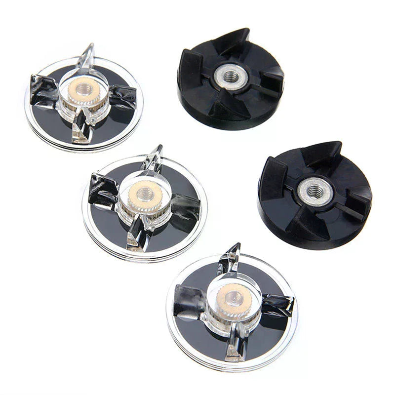 For Magic Bullet Spare Parts 3 Plastic Gear Base & 2 Rubber Gear Replacement Set Zpaxo