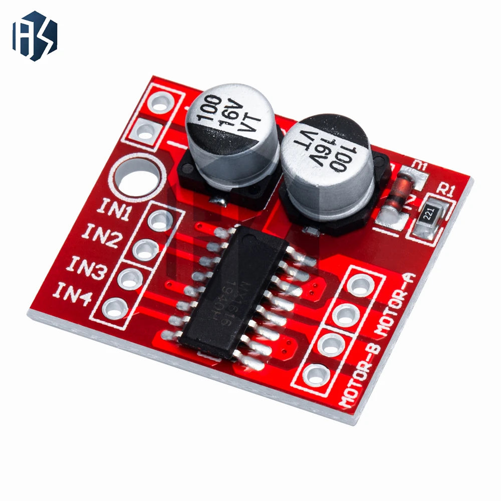 L298N Dual H-bridge Motor Driver Module PWM Speed Control Reversing Zpaxo