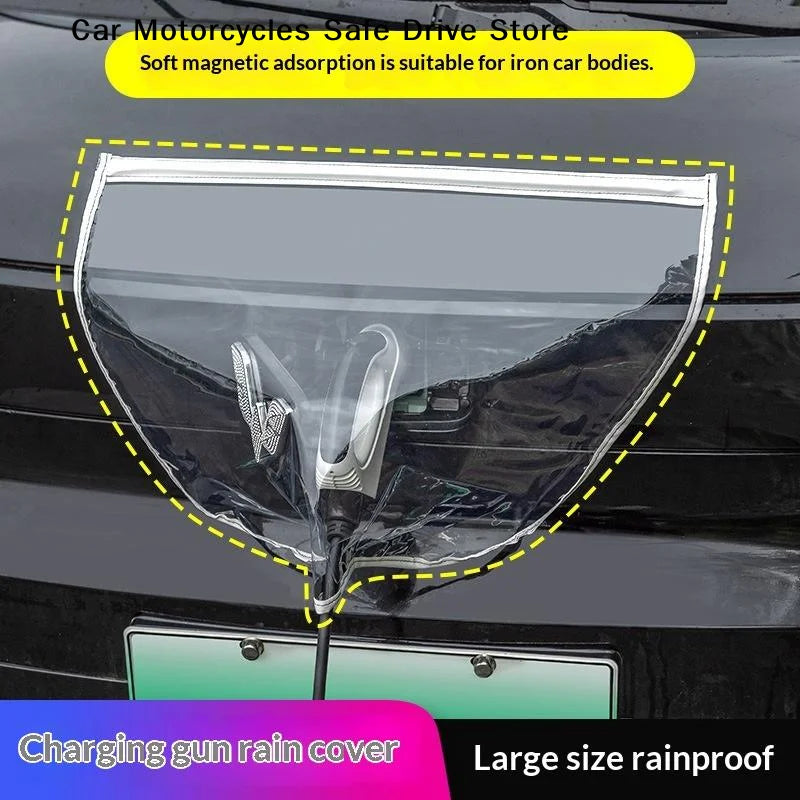 CMElectric Vehicle Charger Port Rainproof Dustproof Cover Outdoor
