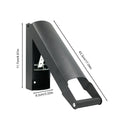 Can Crusher for Recycling Wall-Mounted Aluminium Can Smasher Kitchen Gadget for Outdoor Activities Friends Parties Family Zpaxo Black CN