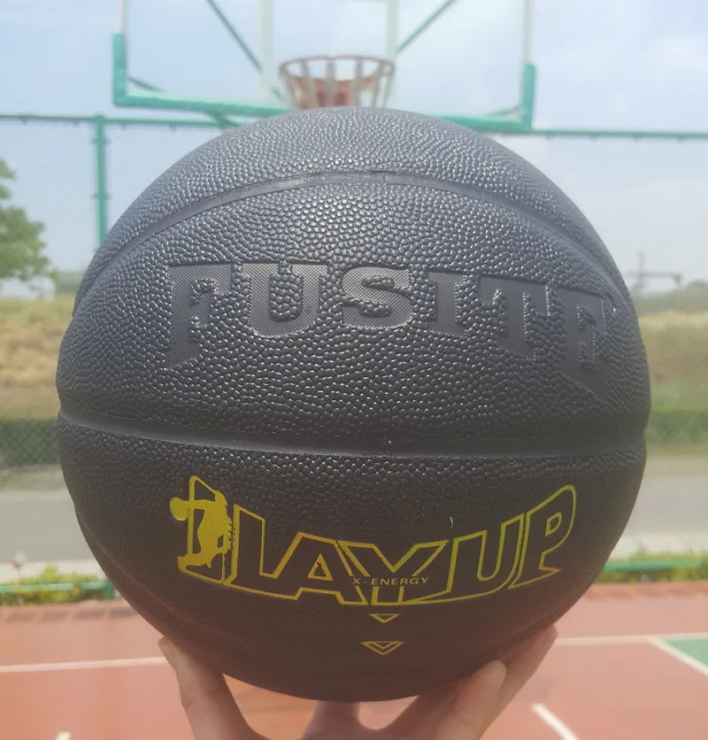 Size 6 Women's Specialized Basketball Concrete Floor Training Basketball Competition PU Basketball Indoor and Outdoor Zpaxo