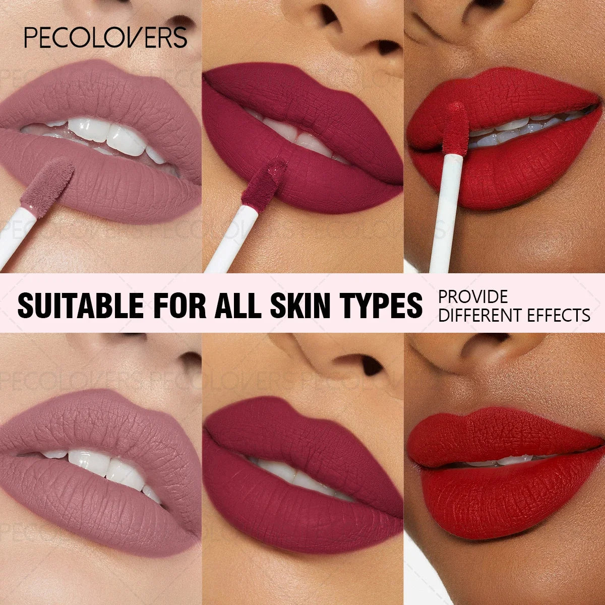 Lightweight Non-stick Cups Nude Velvet Matte Halloween Makeup Lip