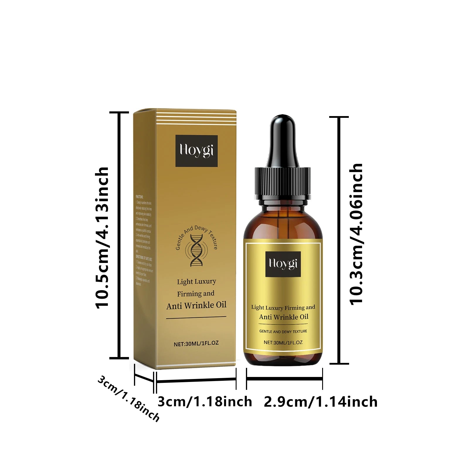 Hoygi Firming Face Oil – Anti-Wrinkle Lifting Serum 30ml Anti-Aging Face Oil Zpaxo 30ml Boxed
