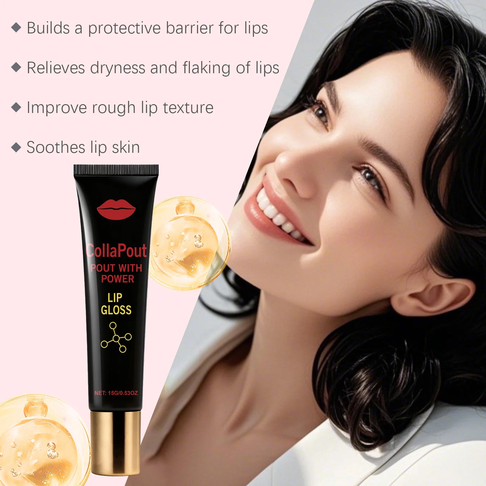 Tocopherol Vitamin E Lip Nourishing Essence 15g | Lip Serum Lip Care Serum Zpaxo