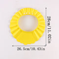 Adjustable Baby Shower Cap Eye Ear Protection Waterproof Shampoo Hat Bath Visor Shield Zpaxo Yellow
