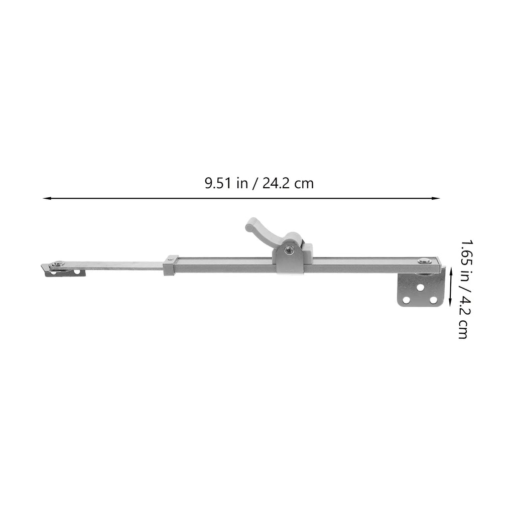Adjustable Telescopic Window Brace Rod Aluminum Alloy Windproof Stay