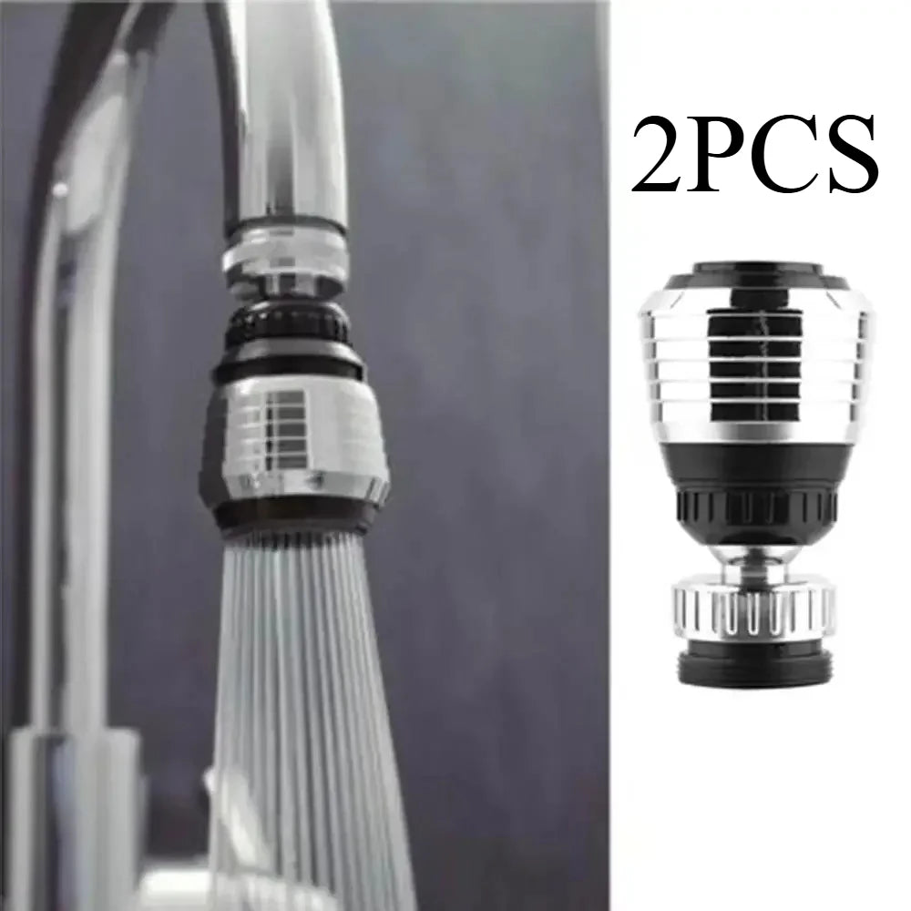 360 Degree Diffuser Swivel Kitchen Accessories Cleaning Fruit Zpaxo black 2pcs